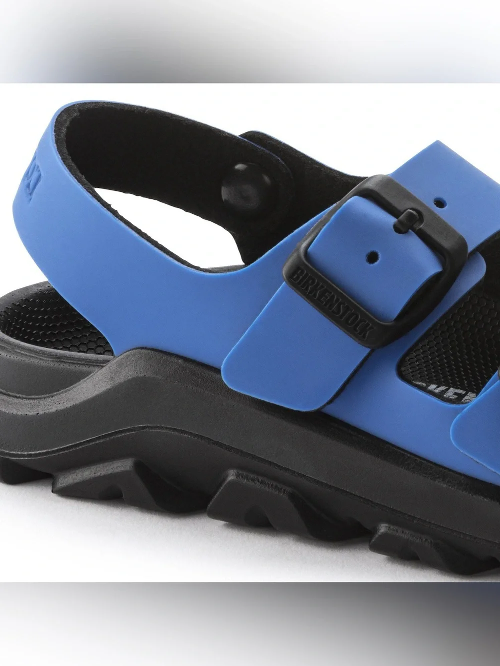 New Birkenstock Boy's Mogami Sandles In Ultra Blue & Black Sz 30 190 is C12